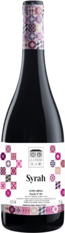 18,95 € Envío gratis | Vino tinto La Casona de la Vid I.G.P. Vino de la Tierra de Castilla y León Castilla y León España Syrah Botella 75 cl