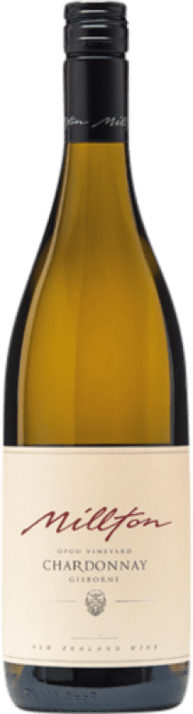 28,95 € 送料無料 | 白ワイン Millton Opou I.G. Gisborne ギズボーン ニュージーランド Chardonnay ボトル 75 cl