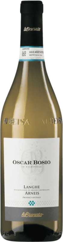 16,95 € Spedizione Gratuita | Vino Bianco Oscar Bosio D.O.C. Langhe Italia Arneis 75 cl