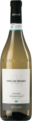 16,95 € Free Shipping | White Wine Oscar Bosio D.O.C. Langhe Italy Chardonnay 75 cl