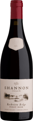 55,95 € Envio grátis | Vinho tinto Shannon Vineyards Rockview Ridge A.V.A. Elgin Elgin Valley África do Sul Pinot Preto Garrafa 75 cl