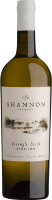 54,95 € Бесплатная доставка | Белое вино Shannon Vineyards Triangle Block A.V.A. Elgin Elgin Valley Южная Африка Sémillon — Семийон 75 cl
