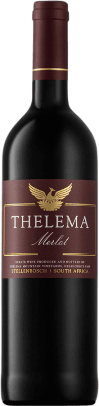 22,95 € 送料無料 | 赤ワイン Thelema Mountain I.G. Stellenbosch ステレンボッシュ 南アフリカ Merlot ボトル 75 cl