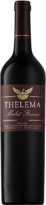 42,95 € Free Shipping | Red wine Thelema Mountain Reserve I.G. Stellenbosch Stellenbosch South Africa Merlot Bottle 75 cl