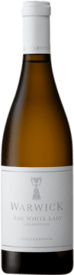 42,95 € Envio grátis | Vinho branco Warwick The White Lady I.G. Stellenbosch Stellenbosch África do Sul Chardonnay Garrafa 75 cl