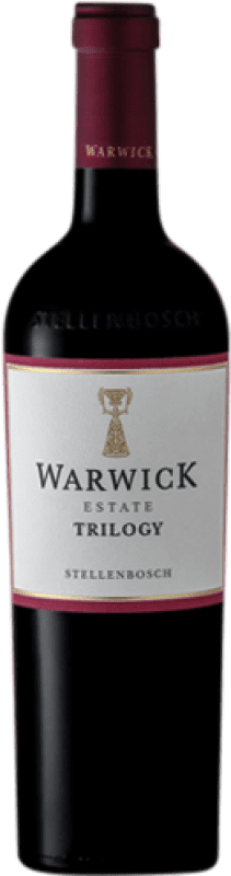 42,95 € Бесплатная доставка | Красное вино Warwick Trilogy I.G. Stellenbosch Стелленбош Южная Африка бутылка 75 cl