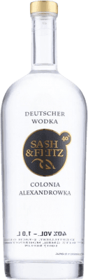 39,95 € Kostenloser Versand | Wodka Sash & Fritz Deutschland Flasche 1 L