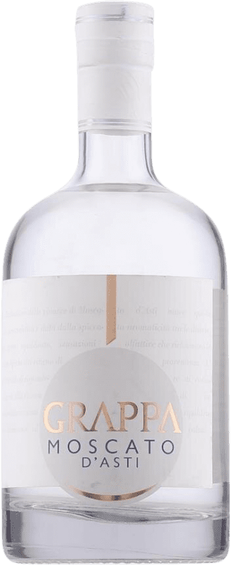 9,95 € Envio grátis | Grappa D.O.C.G. Moscato d'Asti Itália Moscato Garrafa Medium 50 cl