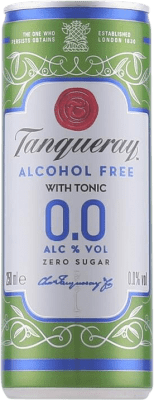 Boissons et Mixers Tanqueray 0,0 & Tonic 25 cl Sans Alcool