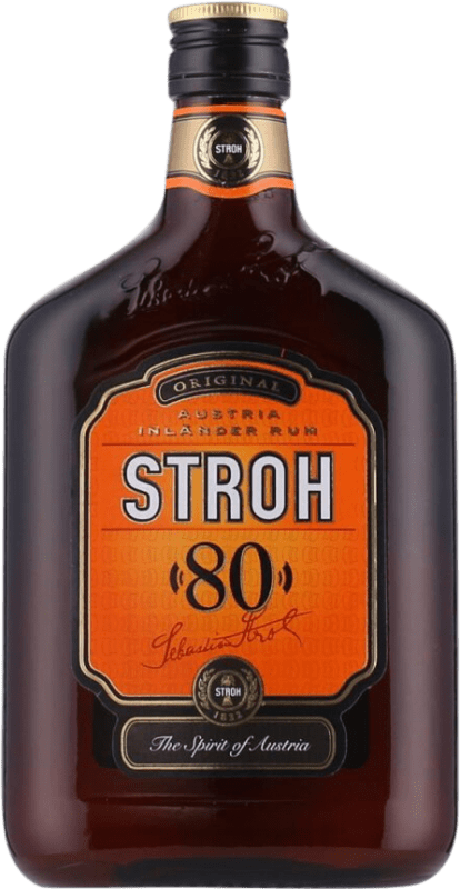 17,95 € Kostenloser Versand | Rum Sebastian Stroh 80º Österreich Medium-Flasche 50 cl