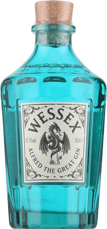 49,95 € 免费送货 | 金酒 Gin Wessex Alfred The Great 英国 70 cl