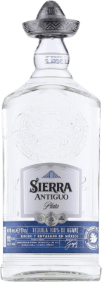 33,95 € Envío gratis | Tequila Sierra Antiguo Plata Jalisco México Botella 70 cl