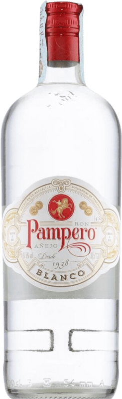 24,95 € Envio grátis | Rum Pampero Blanco — Branco Añejo — Envelhecido Venezuela 1 L