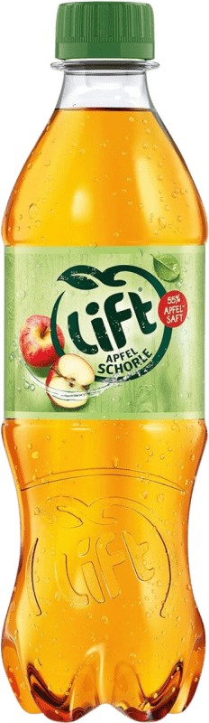 1,95 € Envio grátis | Refrigerantes Lift Apfelschorle Alemanha Garrafa Medium 50 cl Apfel — Maçã