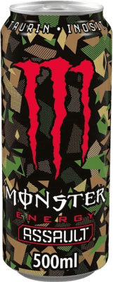 19,95 € Envoi gratuit | Boîte de 12 unités Boissons Fraîches Monster Energy Assault Irlande Bouteille Medium 50 cl