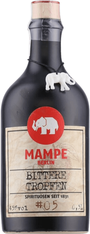 25,95 € Envio grátis | Aperitivo Bitter Mampe Berlin Tropfen Alemanha Garrafa Medium 50 cl
