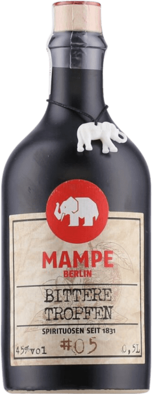 29,95 € Envio grátis | Licores Mampe Berlin Bittere Tropfen Alemanha Garrafa Medium 50 cl