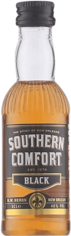 1,95 € Бесплатная доставка | Ликеры Southern Comfort Black Whisky Соединенные Штаты миниатюрная бутылка 5 cl