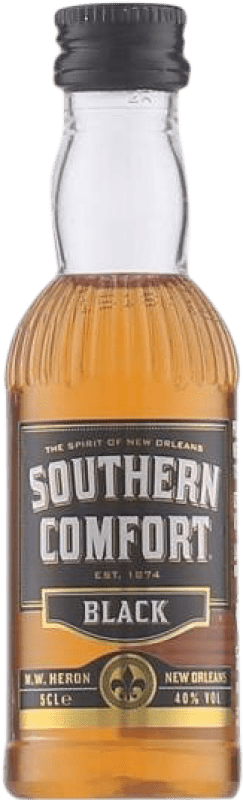 1,95 € Envoi gratuit | Liqueurs Southern Comfort Whisky Licor Black — Édition Noire États Unis Mini-Bouteille 5 cl