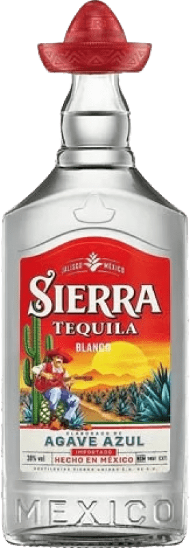 26,95 € Kostenloser Versand | 12 Einheiten Box Tequila Sierra Blanco PET Jalisco Mexiko Miniaturflasche 5 cl