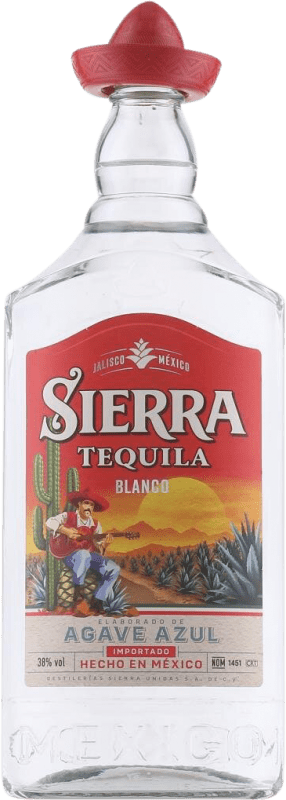 25,95 € Spedizione Gratuita | Tequila Sierra Blanco Jalisco Messico Bottiglia 1 L