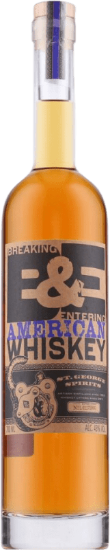 63,95 € Envío gratis | Whisky Single Malt St. George Breaking & Entering American Estados Unidos Botella 70 cl