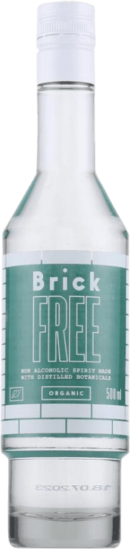 15,95 € Envio grátis | Gin Fair Brick Free 0,0 Alemanha Garrafa Medium 50 cl Sem Álcool