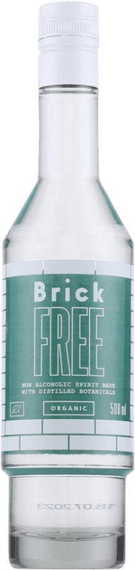 15,95 € 免费送货 | 金酒 Gin Fair Brick Free 德国 Organic — 有机 中瓶装 50 cl 0.0 零点零 不含酒精