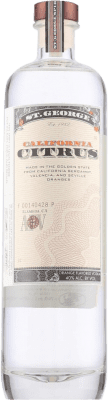 44,95 € Envio grátis | Vodca St. George California Citrus Estados Unidos Garrafa 75 cl