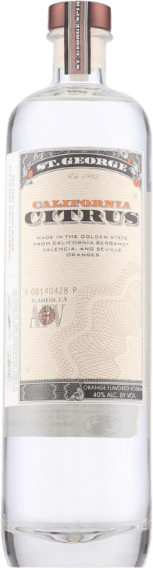 44,95 € 送料無料 | ウォッカ St. George California Citrus アメリカ ボトル 75 cl