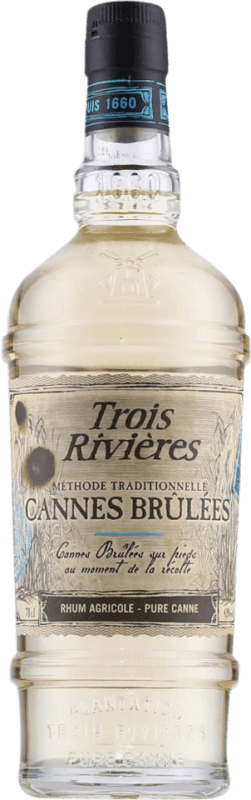 55,95 € Envoi gratuit | Rhum Trois Rivieres Cannes Brulees France Bouteille 70 cl