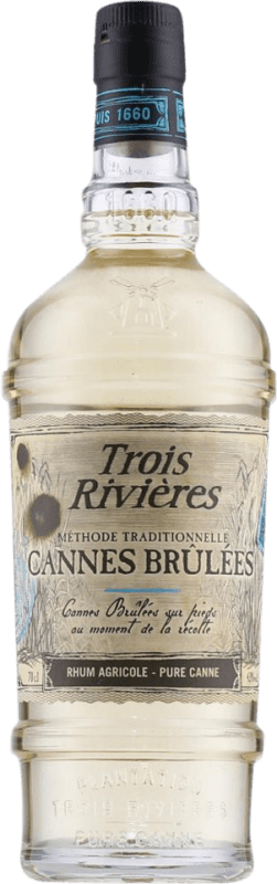 63,95 € 免费送货 | 朗姆酒 Trois Rivieres Brûlées 法国 70 cl Tostado — 烘烤的, Canne — 甘蔗