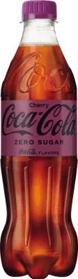 Boissons Fraîches Boîte de 12 unités Coca-Cola Cherry Zero 50 cl