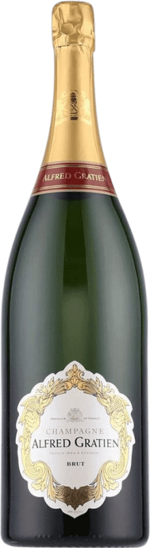 372,95 € Envoi gratuit | Blanc mousseux Alfred Gratien Classic Brut A.O.C. Champagne Champagne France Bouteille Jéroboam-Double Magnum 3 L