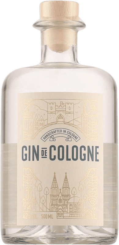 35,95 € Envio grátis | Genever Gin De Cologne Clássico Alemanha Garrafa Medium 50 cl