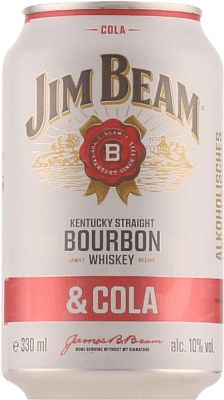 4,95 € Spedizione Gratuita | Bibite e Mixer Jim Beam Cola Spagna Lattina 33 cl