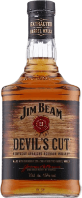 29,95 € Бесплатная доставка | Бурбон Jim Beam Devil's Cut Кентукки Соединенные Штаты Бутылка 70 cl