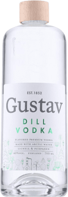 27,95 € Envio grátis | Vodca Gustav Dill Finlândia Garrafa 70 cl