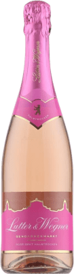 8,95 € 免费送货 | 桃红起泡酒 Lutter & Wegner Gendarmenmarkt Halbtrocken — 半干型 Rosé — 桃红葡萄酒 德国 75 cl