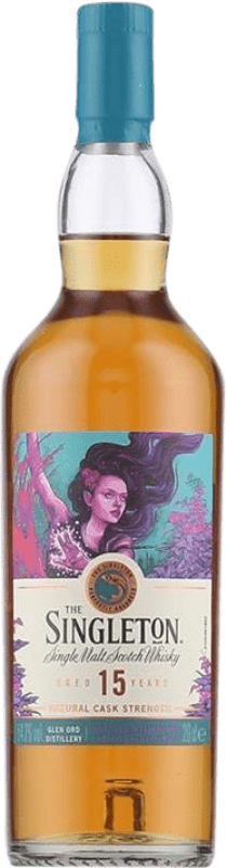 68,95 € Envío gratis | Whisky Single Malt The Singleton Glen Ord Edición Limitada Escocia Reino Unido 15 Años Botellín 20 cl