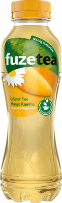 1,95 € 送料無料 | ソフトドリンク Fuze Tea ドイツ ハーフボトル 37 cl Grüner Tee — 緑茶, Kamille — カモミール, Mango — マンゴー