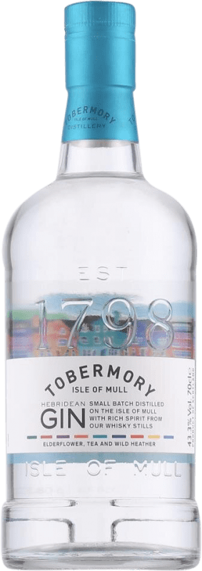 43,95 € Бесплатная доставка | Джин Tobermory Hebridean Small Batch Gin Шотландия Объединенное Королевство бутылка 70 cl