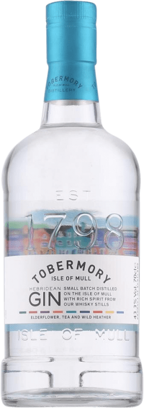 49,95 € Free Shipping | Genever Gin Tobermory Hebridean Small Batch Gin Scotland United Kingdom Bottle 70 cl