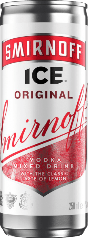 45,95 € 送料無料 | 12個入りボックス 飲み物とミキサー Smirnoff Ice フランス アルミ缶 25 cl