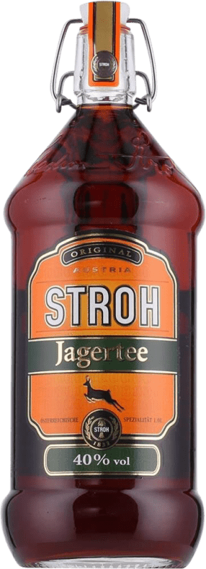 25,95 € Free Shipping | Spirits Sebastian Stroh Jagertee Austria Bottle 1 L