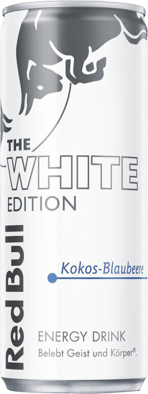 1,95 € Spedizione Gratuita | Bibite e Mixer Red Bull Energy Drink Kokos-Blaubeere The White Edition Austria Lattina 25 cl