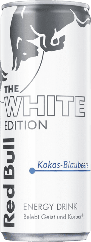 1,95 € Envoi gratuit | Boissons Fraîches Red Bull Energy Drink Kokos-Blaubeere The White Édition Limitée Autriche Canette 25 cl