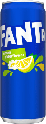 2,95 € Spedizione Gratuita | Bibite e Mixer Fanta Lemon & Elderflower Germania Lattina 33 cl