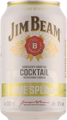 4,95 € Envoi gratuit | Boissons et Mixers Jim Beam Lime Splash Espagne Boîte 33 cl