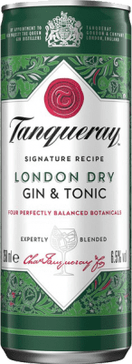 63,95 € 免费送货 | 盒装12个 调和剂 Mixer Tanqueray 英国 罐 25 cl GinTonic — 杜松子酒配奎宁水